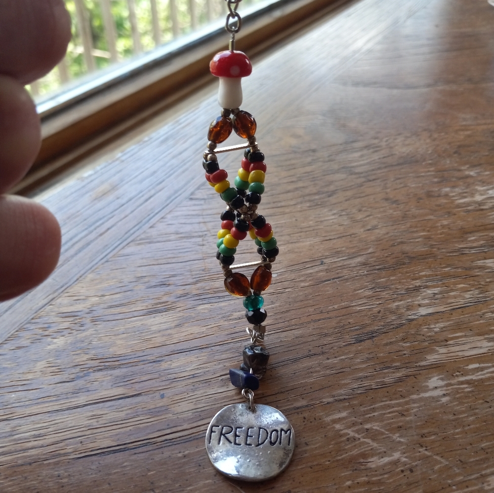 πHandmade Mushroom Rasta Keychain!!!! Free W/ Bundle!!!! - Picture 8 of 11